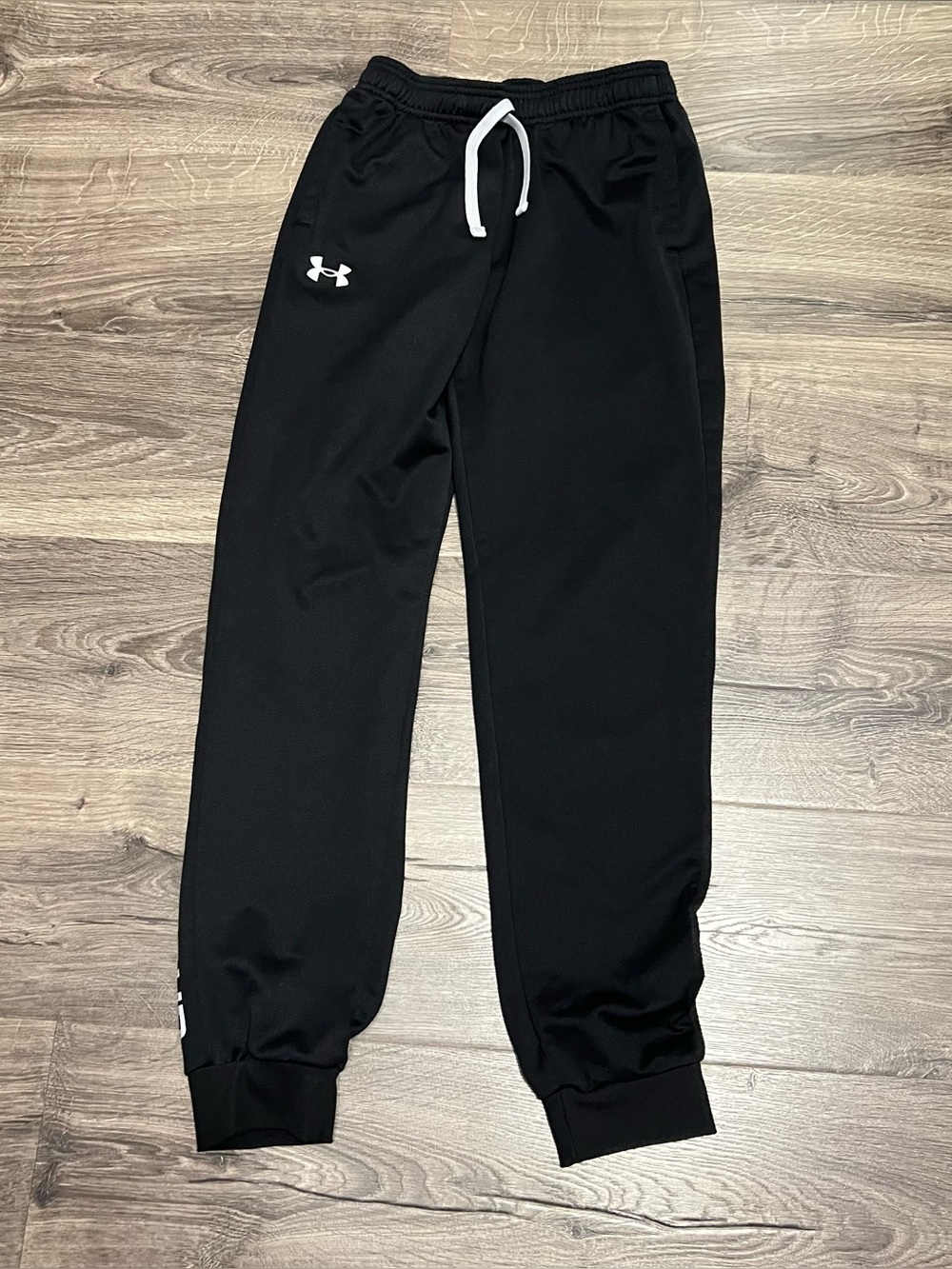 Under Armour Boys Brawler Joggers, Sweatpants Elastic Waistband Sz YLG Loose